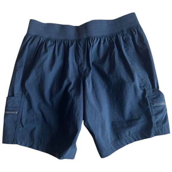 Womens Outdoor Nylon Cargo Hiking Shorts Lightweight Travel Zip Pocket Small - Picture 6 of 13